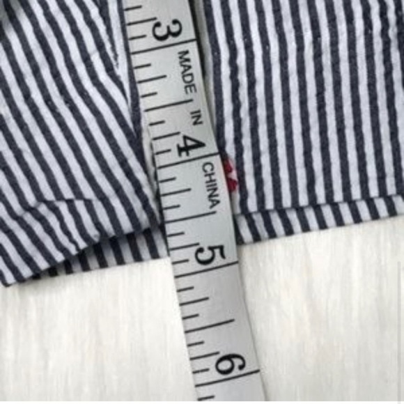 NWT St. John's Bay striped mid-rise
shorts size 6 - Picture 4 of 5